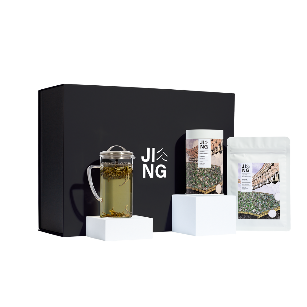 Jasmine Silver Needle Gift Set