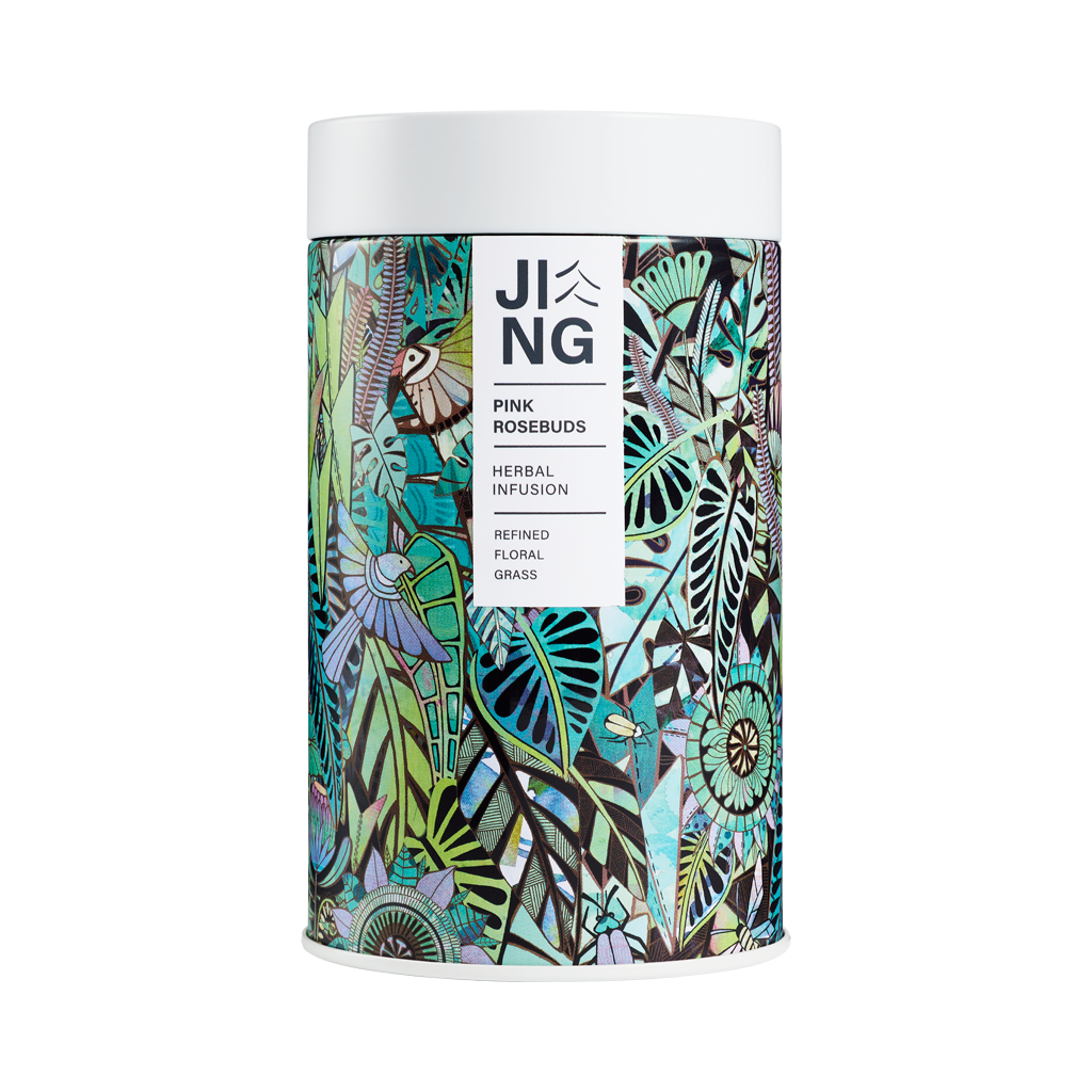 Pink Rice Tea Pod Refill Caddy - Pink Rosebuds – Jing Tea
